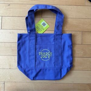 Trader Joe's mini canvas tote